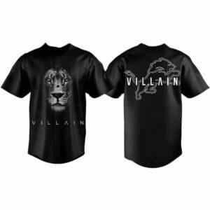 Dan Campbell Lions Villain 2025 Baseball Jersey Dan Campbell Lions Villain 2025 Baseball Jersey