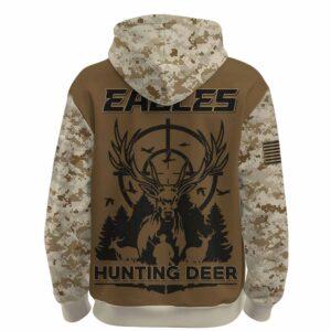 Eagles Hunting Deer Hoodie 2025 1 Eagles Hunting Deer Hoodie 2025