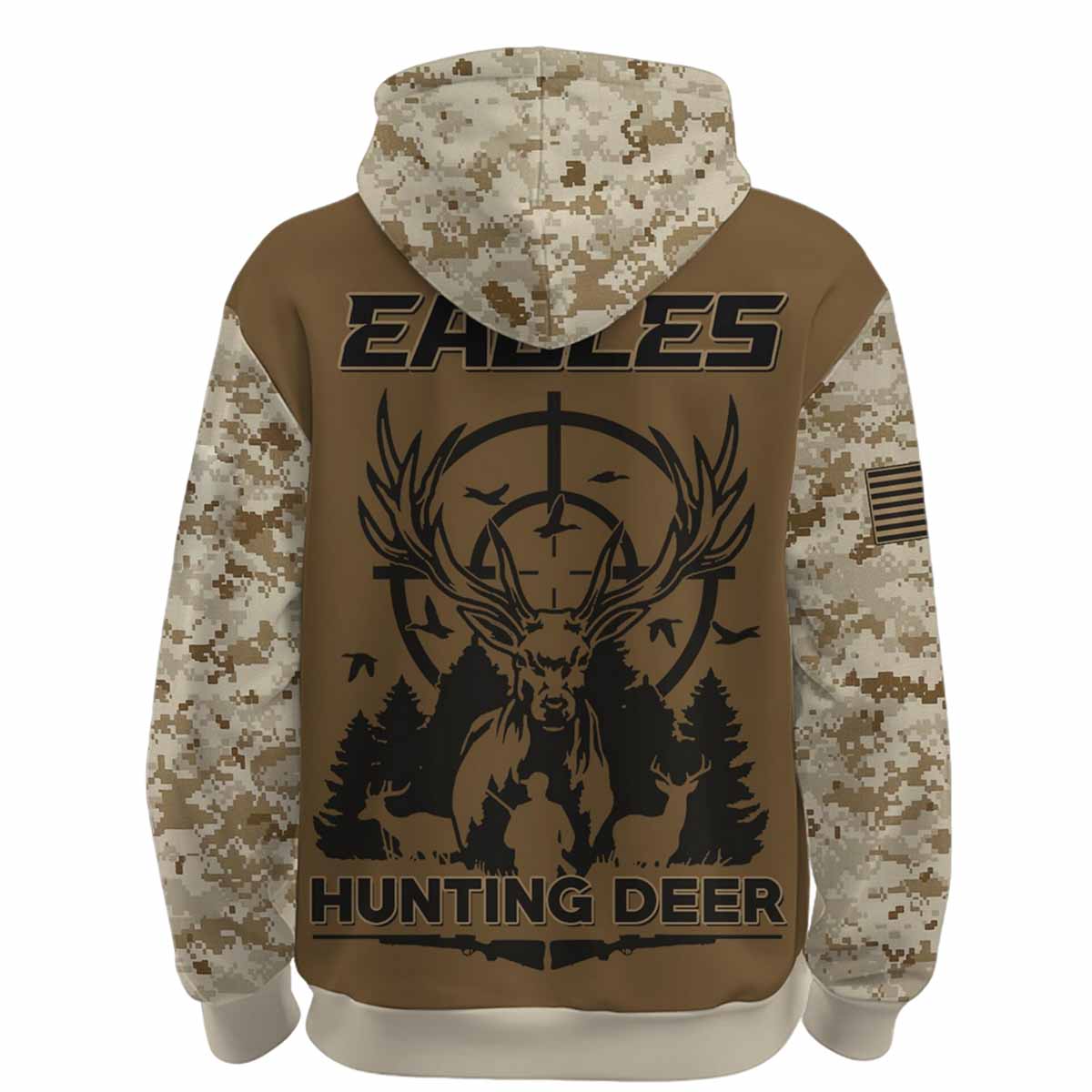 Eagles Hunting Deer Hoodie 2025 Eagles Hunting Deer Hoodie 2025