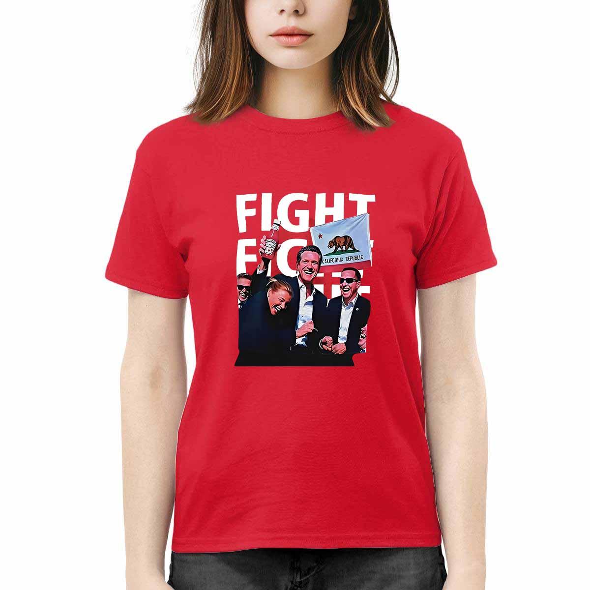 Gavin Newsom Fight Fight Fight Shirt Gavin Newsom Fight Fight Fight Shirt