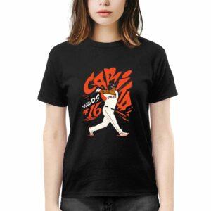 Giants Rafael Devers T shirt 2025 Giveaway