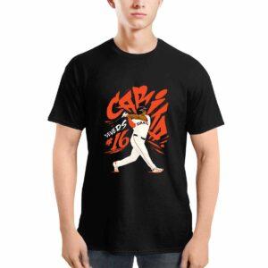Giants Rafael Devers T shirt 2025 Giveaway