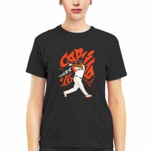 Giants Rafael Devers T shirt 2025 Giveaway