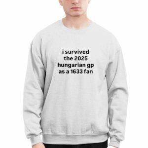 John Kruk Sketch Phillies Shirt 2 I Survived The 2025 Hungarian GP As A 1633 Fan Shirt