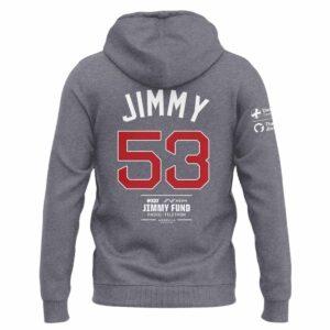 Jimmy Red Sox Strike Out Cancer Hoodie 2025