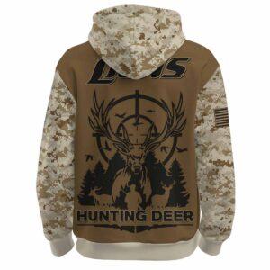 Lions Hunting Deer Hoodie 2025 1 Lions Hunting Deer Hoodie 2025