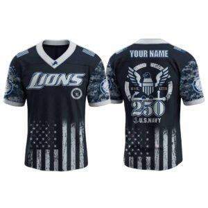 Lions US Navy 250th Anniversary Jersey 2025 Lions US Navy 250th Anniversary Jersey 2025