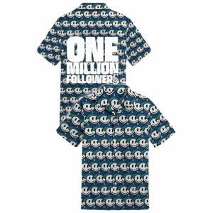 Mariners One Million Followers Hawaiian Shirt Mariners One Million Followers Hawaiian Shirt