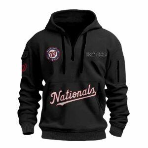 National Est 1969 Quarter Zip Hoodie 1 National Est 1969 Quarter Zip Hoodie