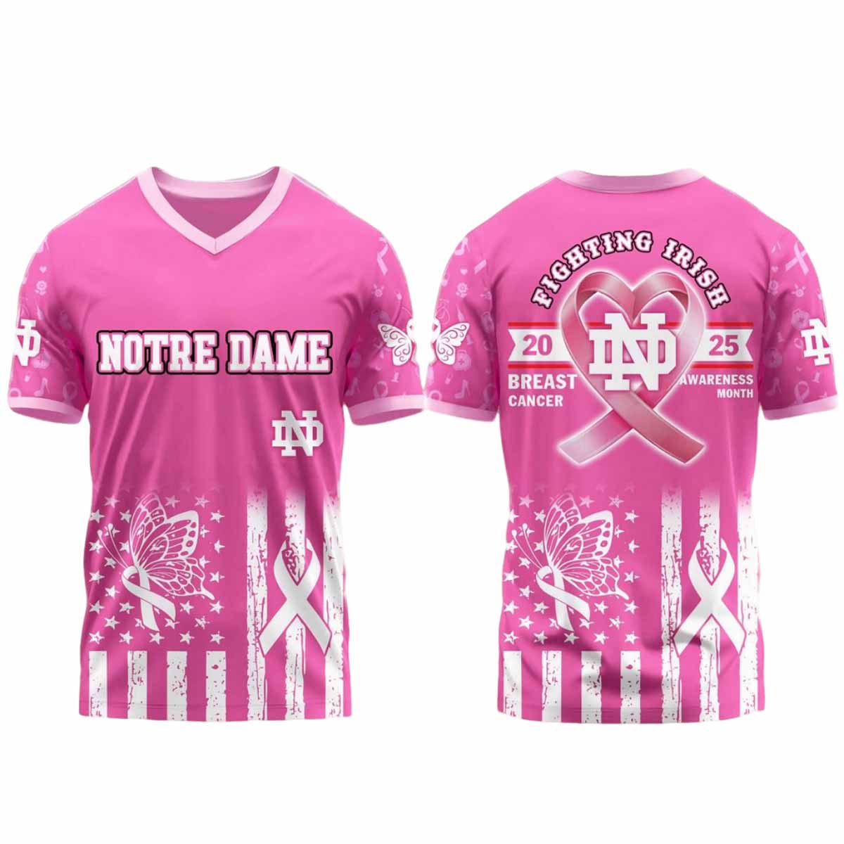 Notre Dame Breast Cancer Awareness 2025 Notre Dame Breast Cancer Awareness 2025