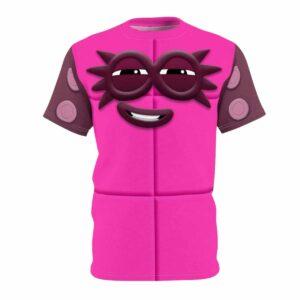 Number Eight Pink Blocks Costume Shirt Number Eight Pink Blocks Costume Shirt