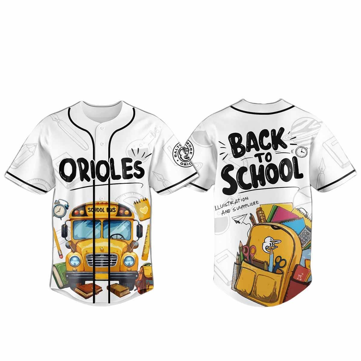 Orioles Back To School Jersey 2025 Orioles Back To School Jersey 2025