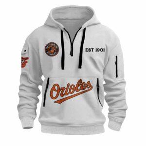 Orioles Est 1901 Quarter Zip Hoodie Orioles Est 1901 Quarter Zip Hoodie