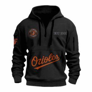 Orioles Est 1901 Quarter Zip Hoodie