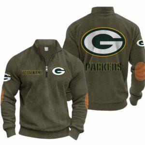 Packers Collar Half-Zip Personalized 2025 Packers Collar Half-Zip Personalized 2025