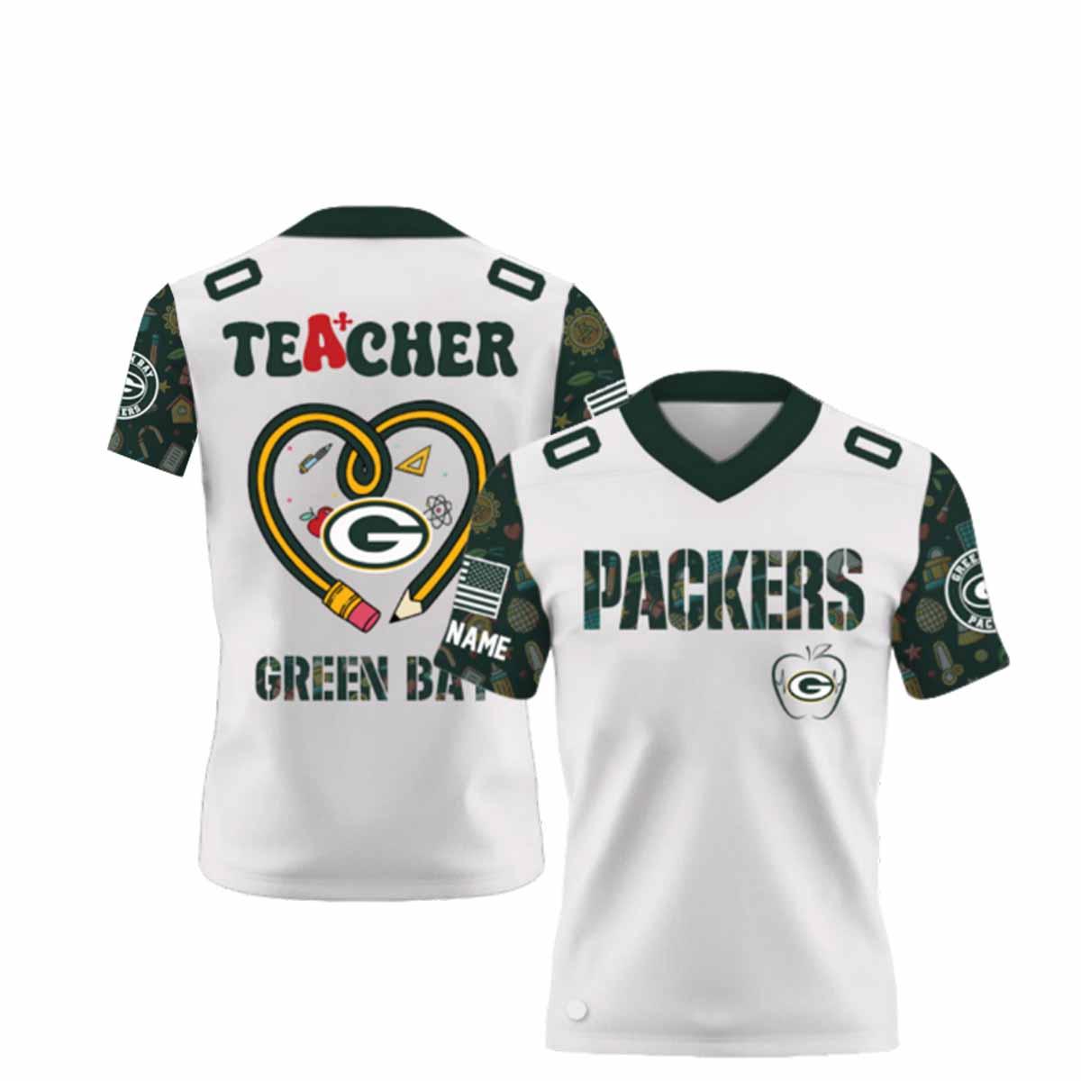 Packers Teacher Jersey 2025 Packers Teacher Jersey 2025