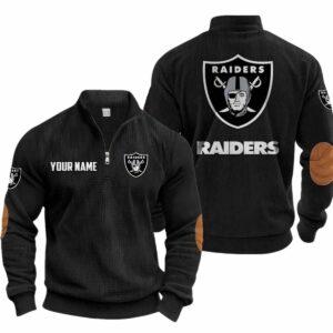 Raiders Collar Half-Zip Personalized 2025 Raiders Collar Half-Zip Personalized 2025