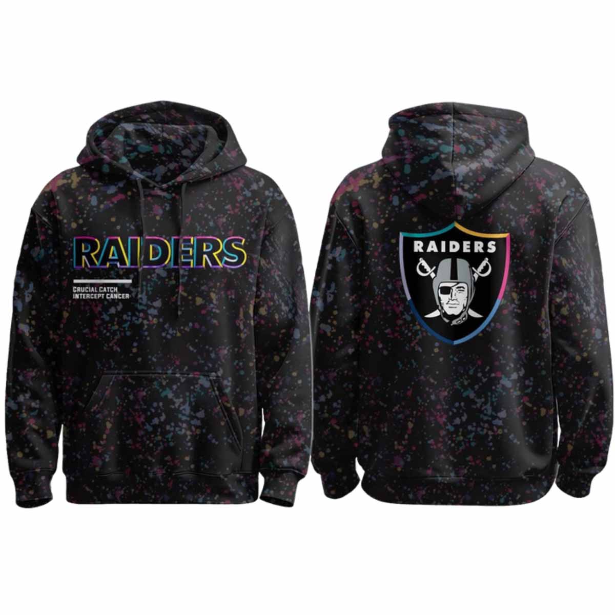 Raiders Crucial Catch 2025 Hoodie Raiders Crucial Catch 2025 Hoodie