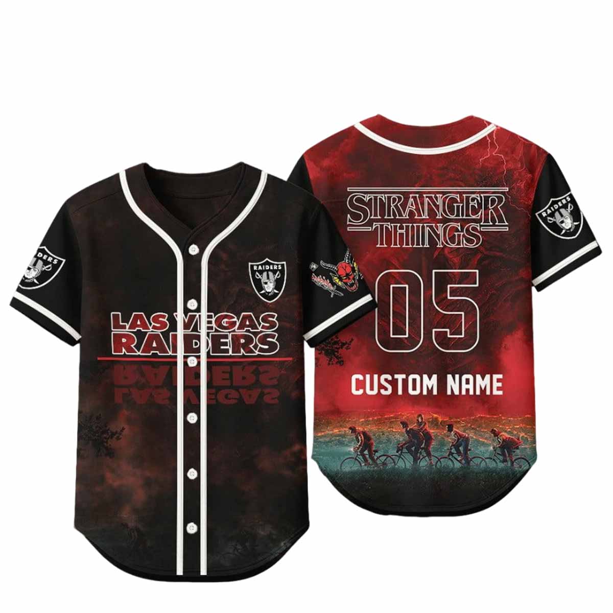 Raiders Stranger Things Jersey 2025 Raiders Stranger Things Jersey 2025