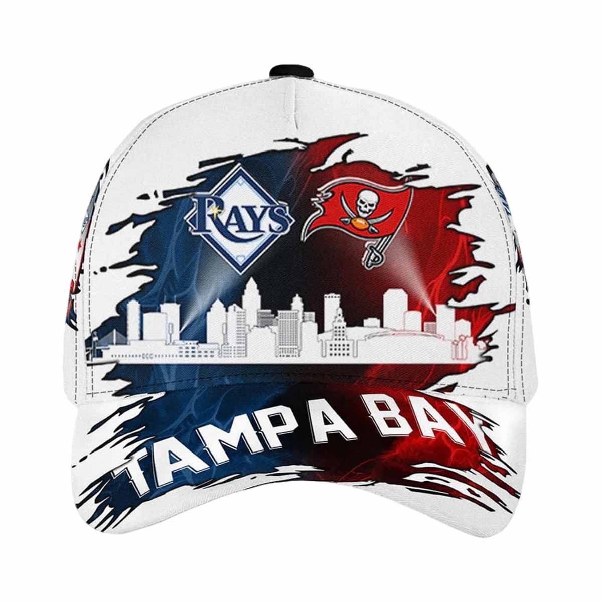 Rays x Buccaneers Skyline Personalized Hat Rays x Buccaneers Skyline Personalized Hat