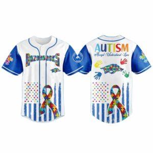 Razorbacks Autism Awareness Month Baseball Jersey 2025 Razorbacks Autism Awareness Month Baseball Jersey 2025