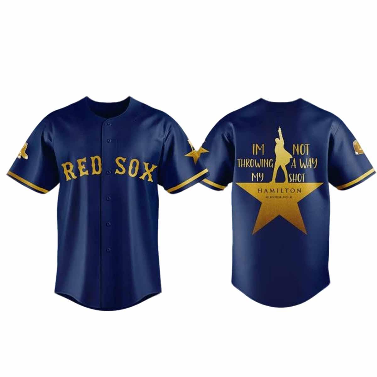 Red Sox x Hamilton Night Jersey 2025 Red Sox x Hamilton Night Jersey 2025