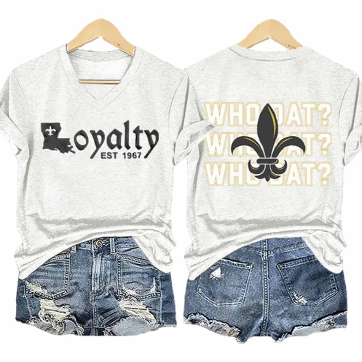 Saints Loyalty Est 1967 Who Dat Shirt Saints Loyalty Est 1967 Who Dat Shirt