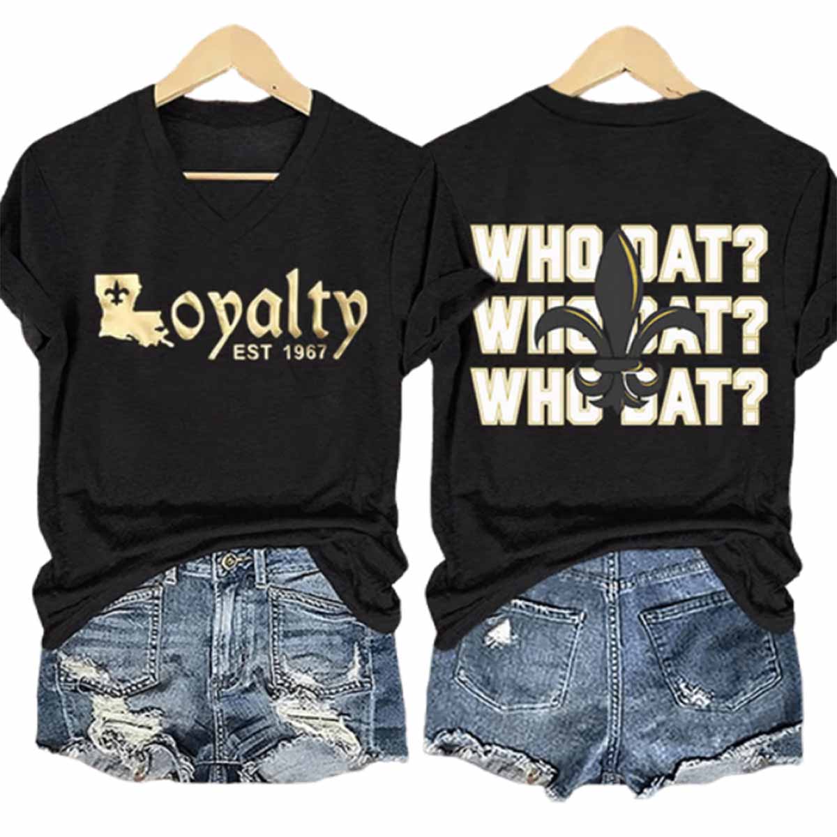 Saints Loyalty Est 1967 Who Dat Shirt Saints Loyalty Est 1967 Who Dat Shirt