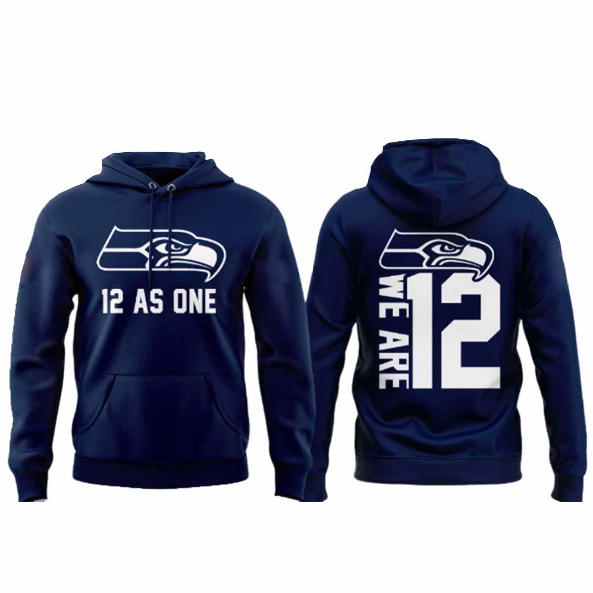 Seahawks 12 As One We Are 12 Shirt Seahawks 12 As One We Are 12 Shirt