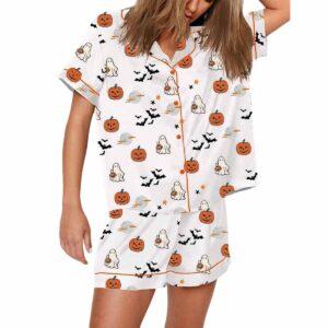 Spirit Halloween Pumpkin Boo Pajama Set Spirit Halloween Pumpkin Boo Pajama Set
