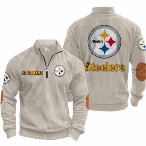 Steelers Collar Half-Zip Personalized 2025 Steelers Collar Half-Zip Personalized 2025
