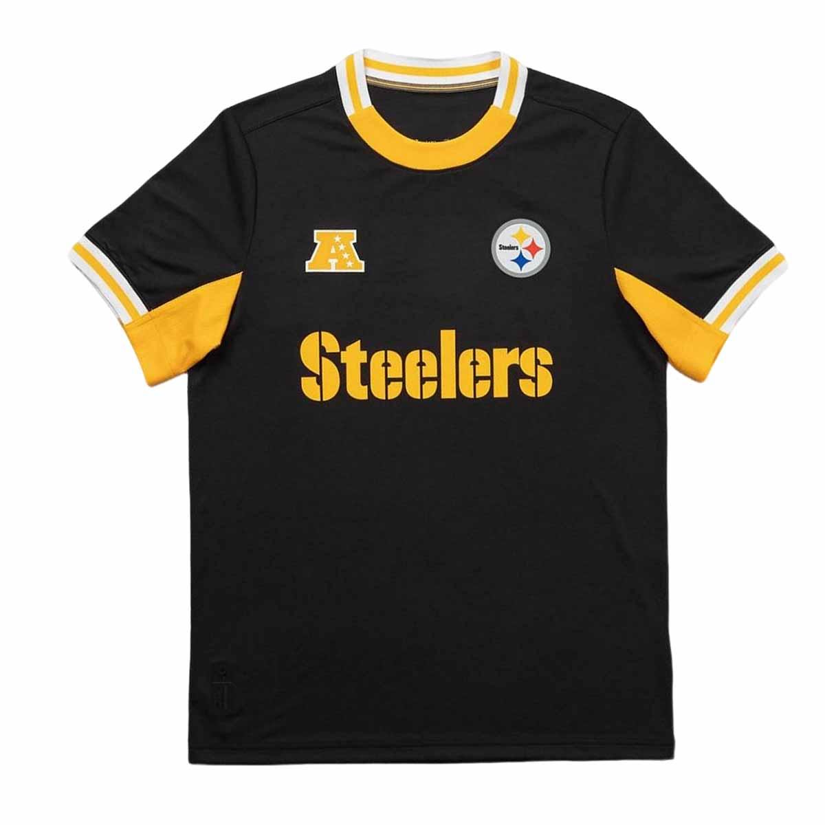 Steelers Football Soccer Jersey 2025 Steelers Football Soccer Jersey 2025