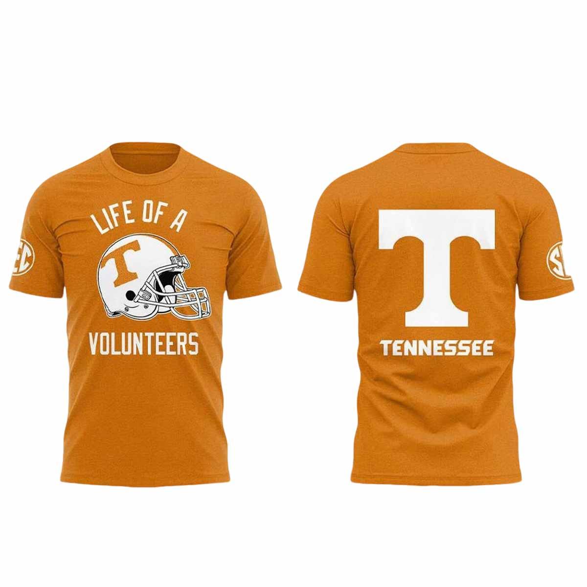 Tennessee Football Life Of A Volunteers Shirt Tennessee Football Life Of A Volunteers Shirt