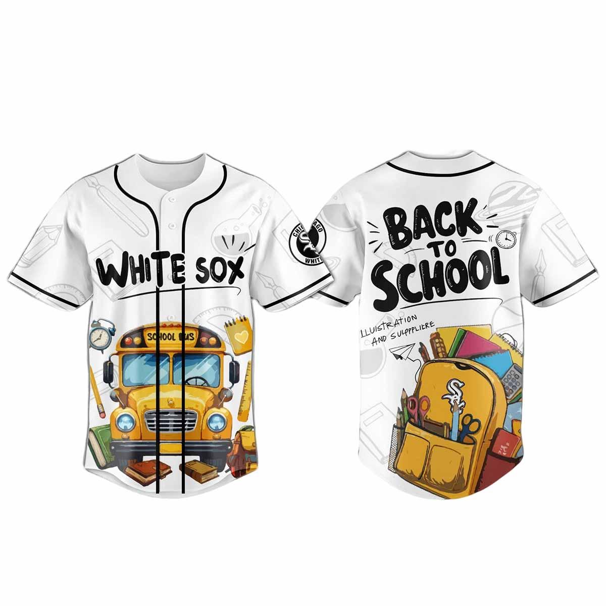 White Sox Back To School Jersey 2025 White Sox Back To School Jersey 2025