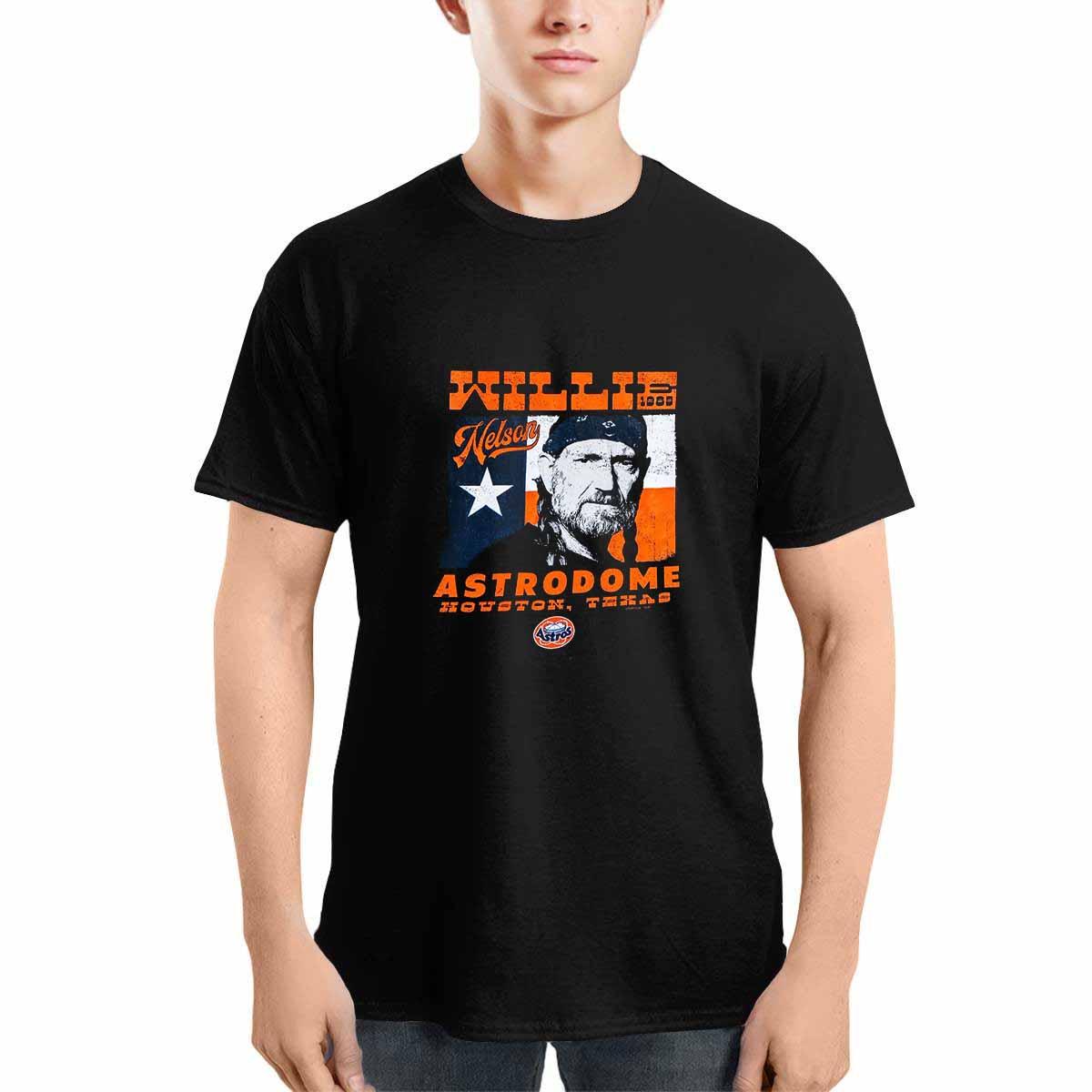 Willie Nelson Astrodome Houston Texas Shirt Willie Nelson Astrodome Houston Texas Shirt