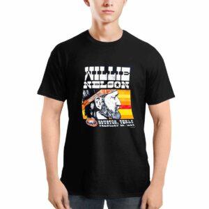 Willie Nelson Houston Texas February 1985 Shirt
