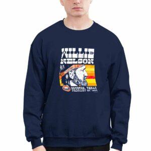 Willie Nelson Houston Texas February 1985 Shirt