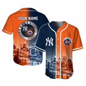 Yankees x Mets Skyline Personalized Jersey 2025 Yankees x Mets Skyline Personalized Jersey 2025