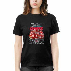 Yes I Am Old But I Saw LIV Champions Chiefs Thank You For The Memories Shirt