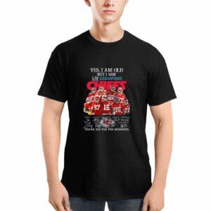 Yes I Am Old But I Saw LIV Champions Chiefs Thank You For The Memories Shirt
