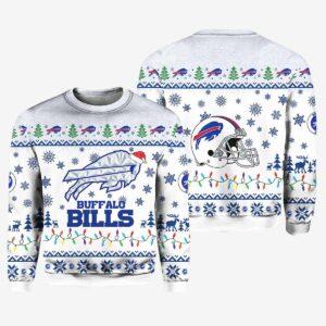 2025 Bills Rivalries Cold Front Ugly Christmas Sweater