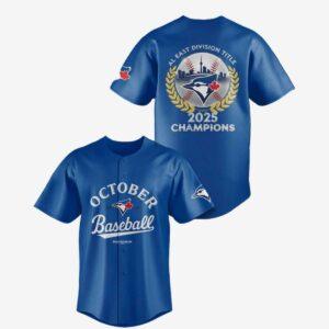 2025 Blue Jays October Baseball AL East Division Jersey