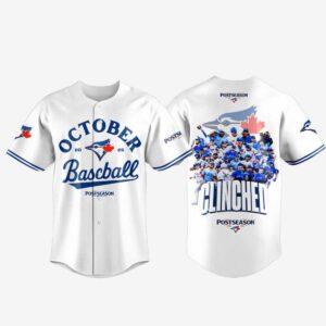 2025 Blue Jays October Baseball Jersey 1 2025 Blue Jays October Baseball Jersey