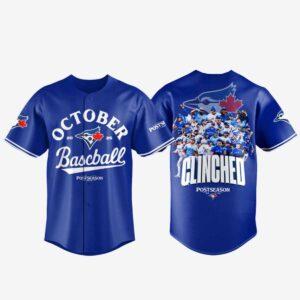 2025 Blue Jays October Baseball Jersey 2 2025 Blue Jays October Baseball Jersey