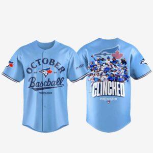 2025 Blue Jays October Baseball Jersey 2025 Blue Jays October Baseball Jersey