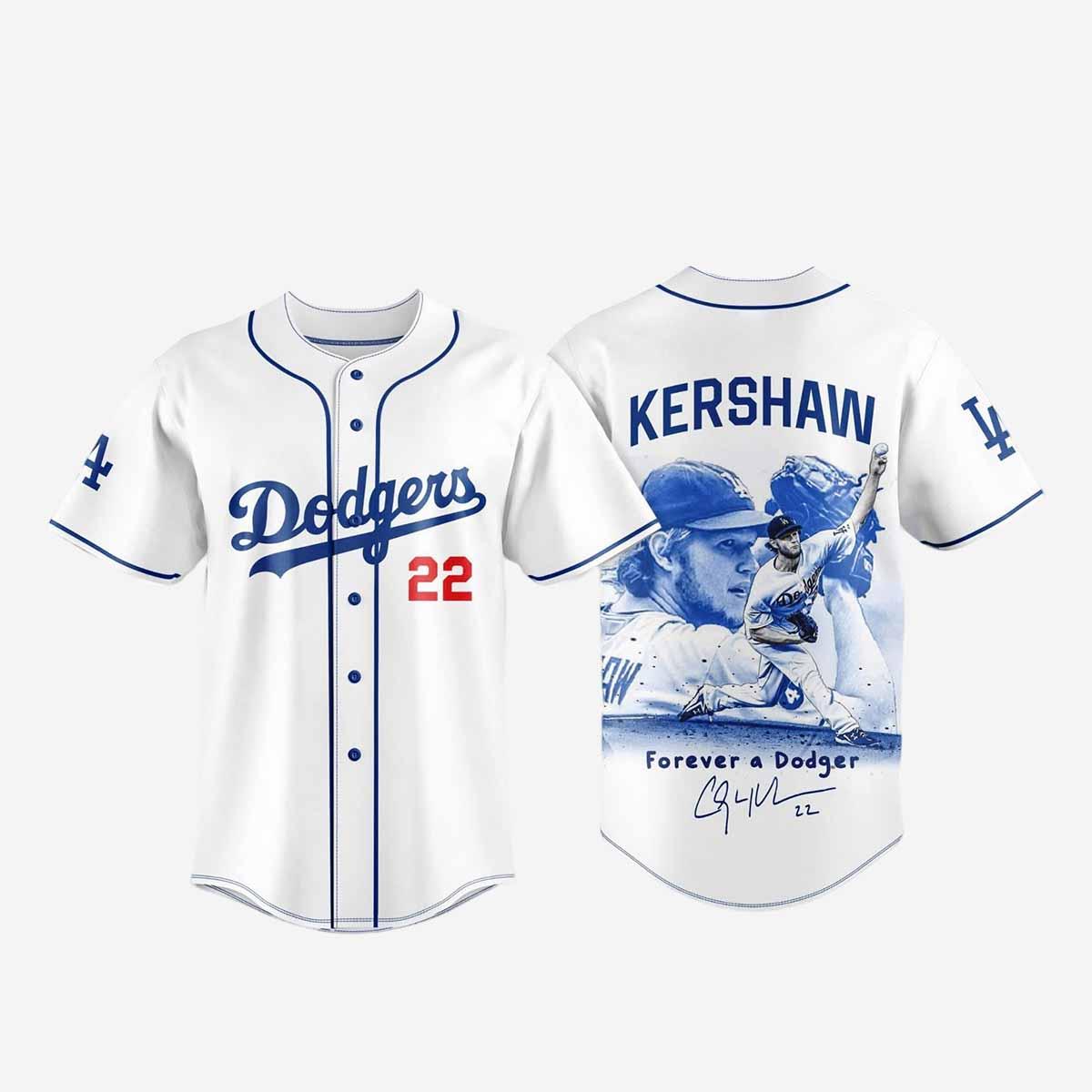 2025 Clayton Kershaw Forever A Dodgers Jersey 2025 Clayton Kershaw Forever A Dodgers Jersey