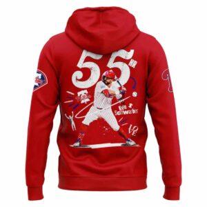 2025 Phillies Kyle Schwarber 55 Hoodie 1 2025 Phillies Kyle Schwarber 55 Hoodie