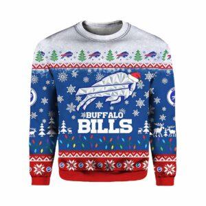 Bills 2025 2026 Rivalries Cold Ugly Christmas Sweater