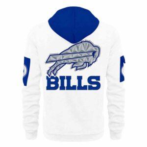 Bills Blue And White Rivalries Quarter Zip Hoodie 2025