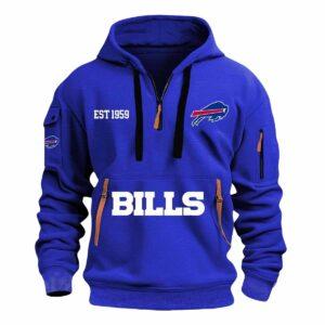 Bills Est 1959 Quarter Zip Hoodie 2025 Bills Est 1959 Quarter Zip Hoodie 2025